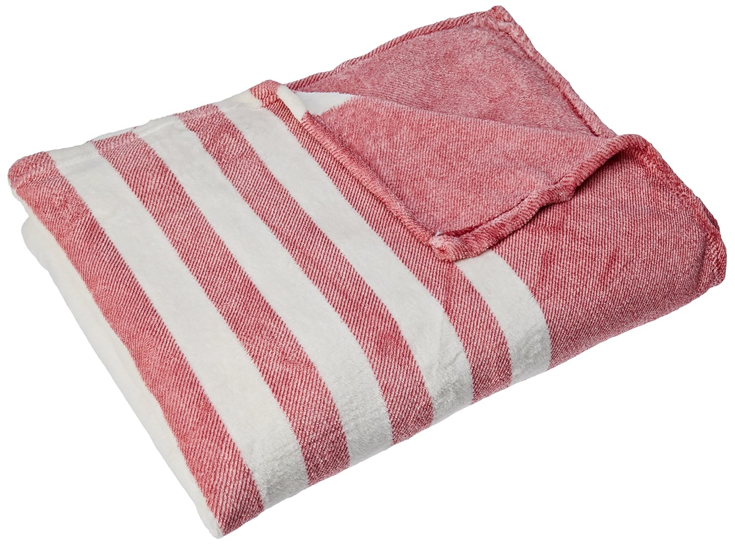 comptoir du linge 墨西哥毛毯,淡粉色/淡粉,米色,200 x 150厘米