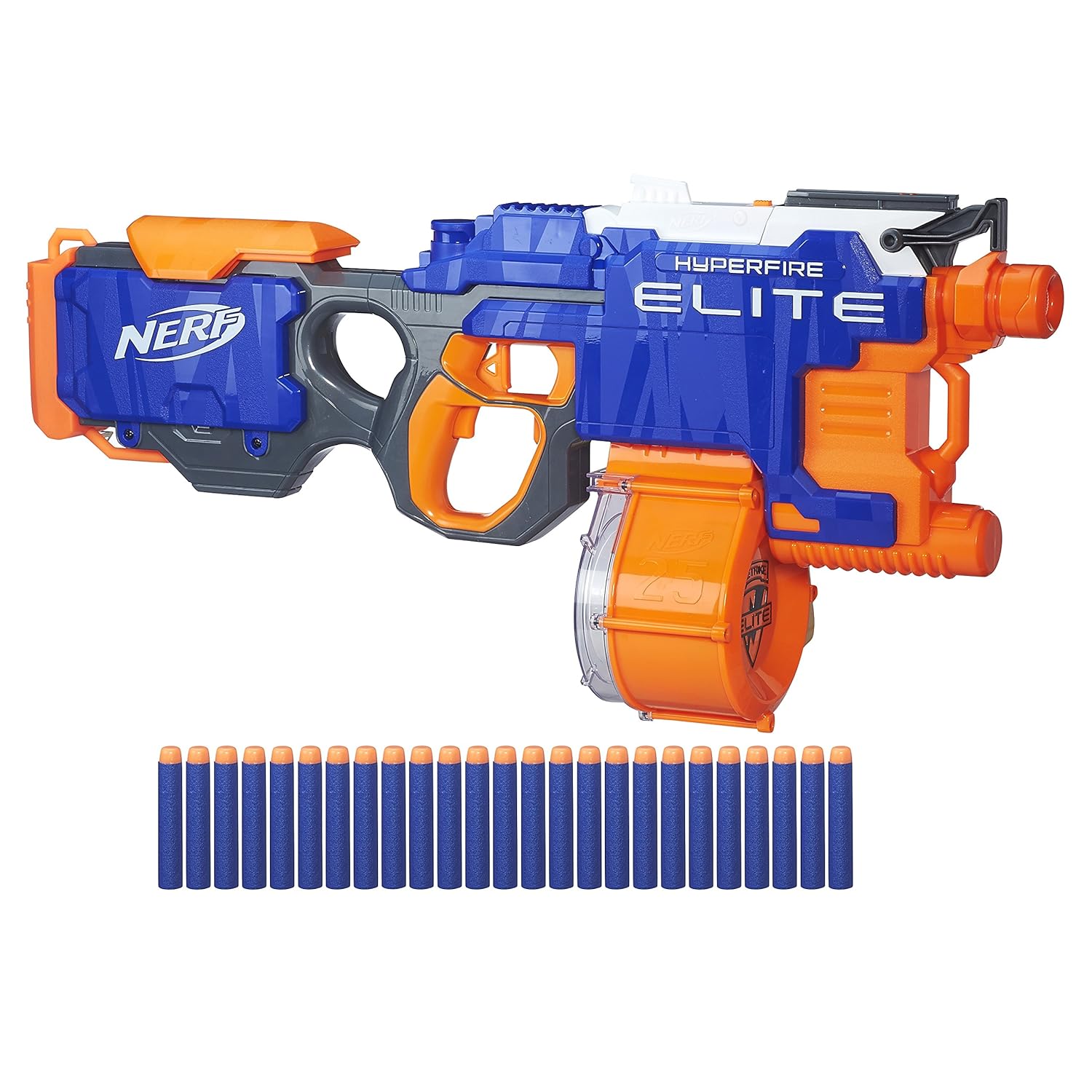 nerf b5573f030 n-strike elite hyper fire blaster