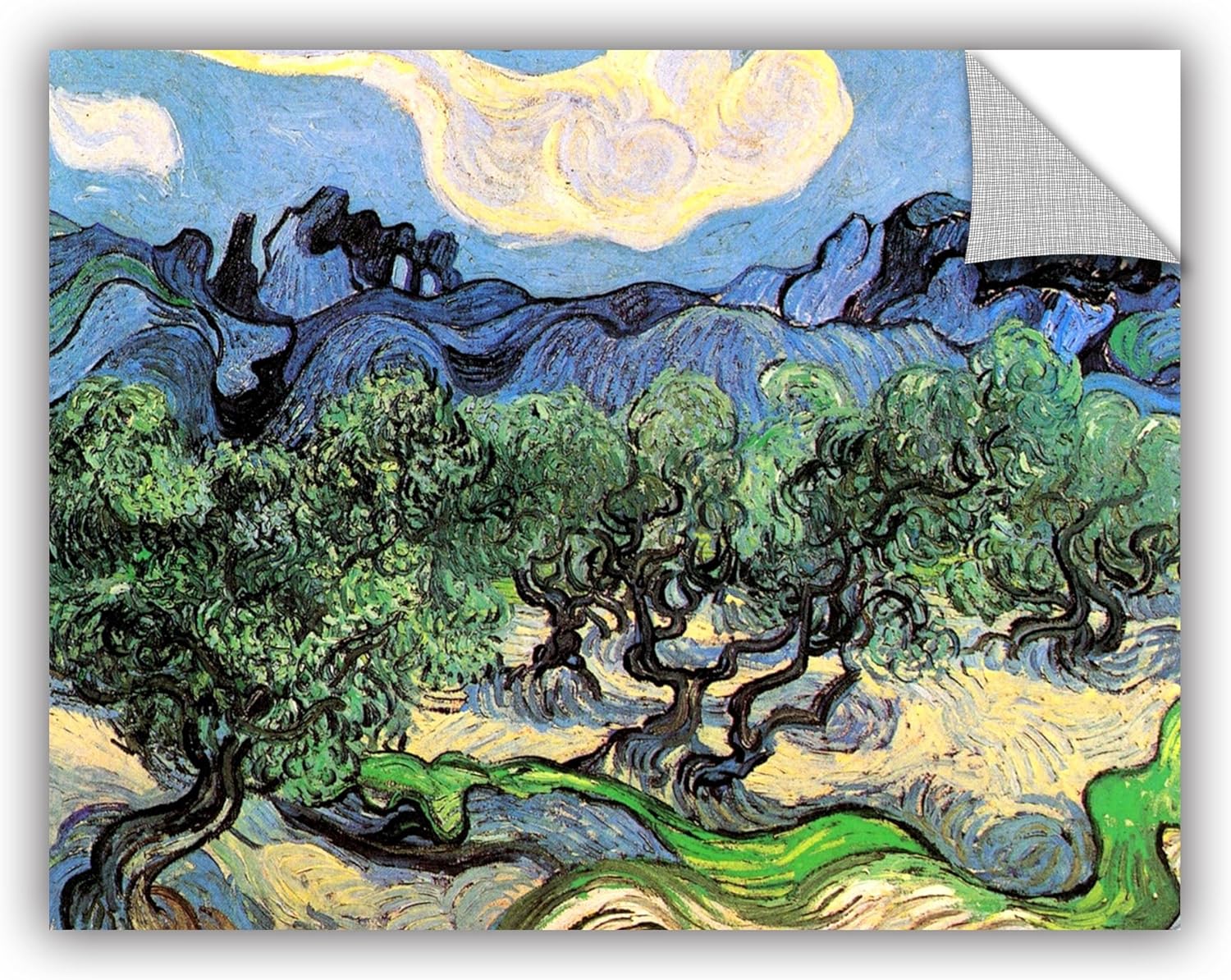 artwall vincent vangoghs olive tress in a mou