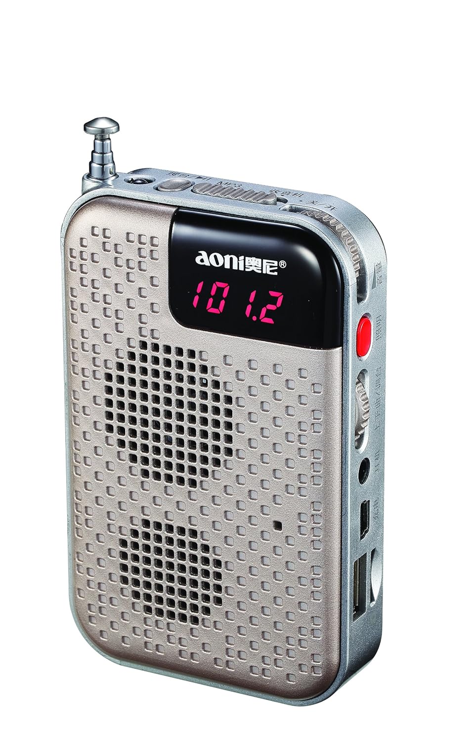 智能插卡音响 老人散步机 mp3播放器外放小音响 fm收音机 迷你