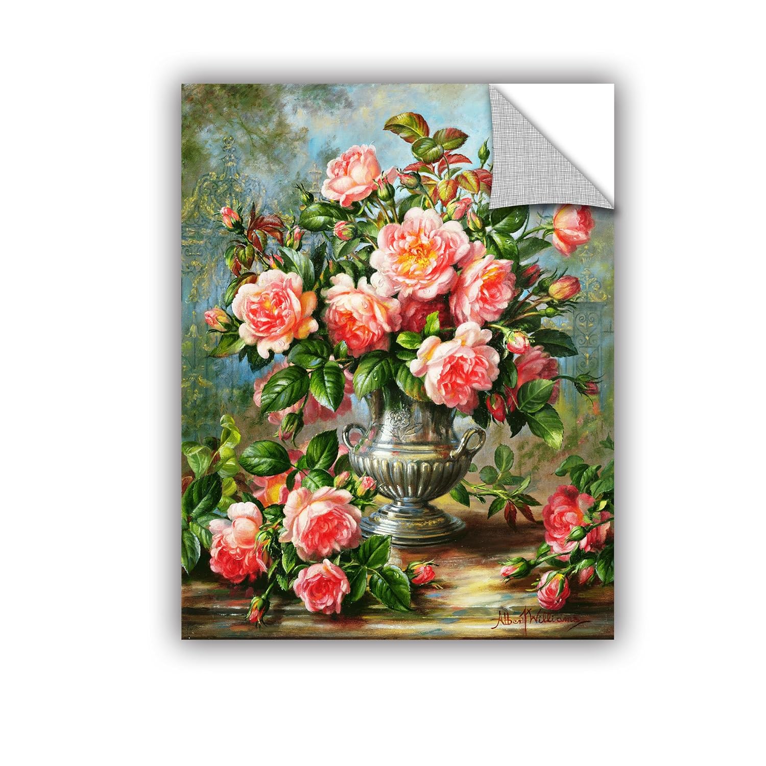 albert williamss english elegance roses in a si