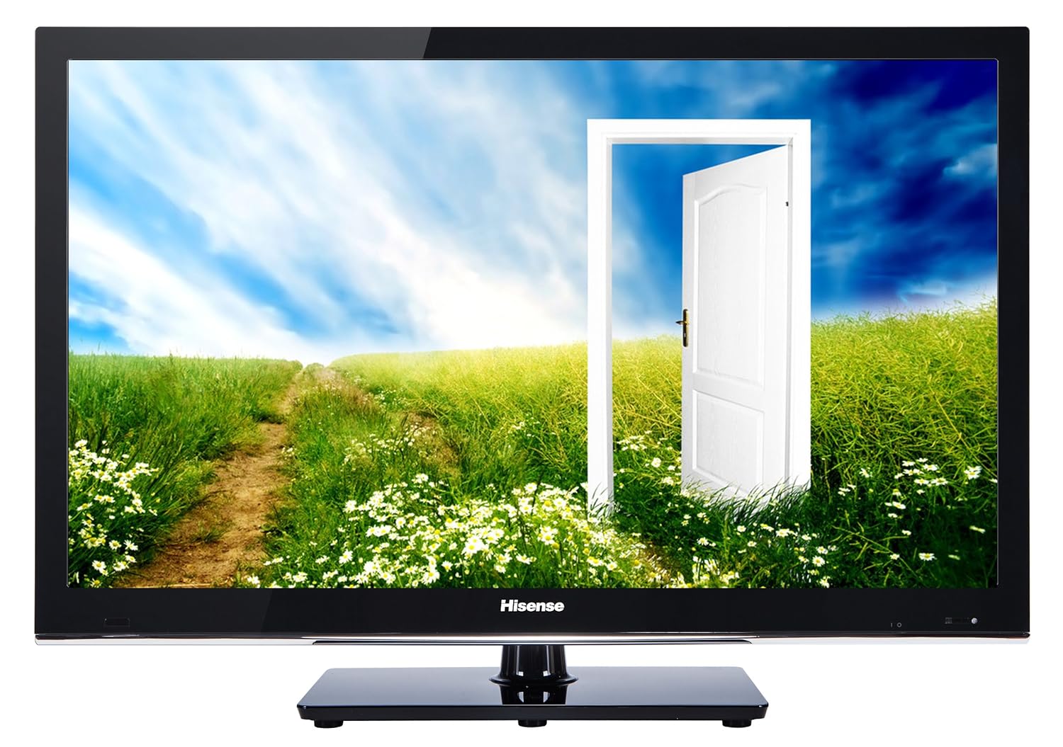 hisense 海信 led32k311j 32英寸 超薄窄边网络led电视(黑色),清仓