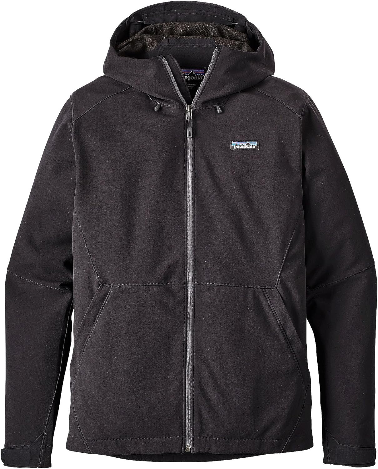 patagonia adze 冲锋衣 外套 黑色 s
