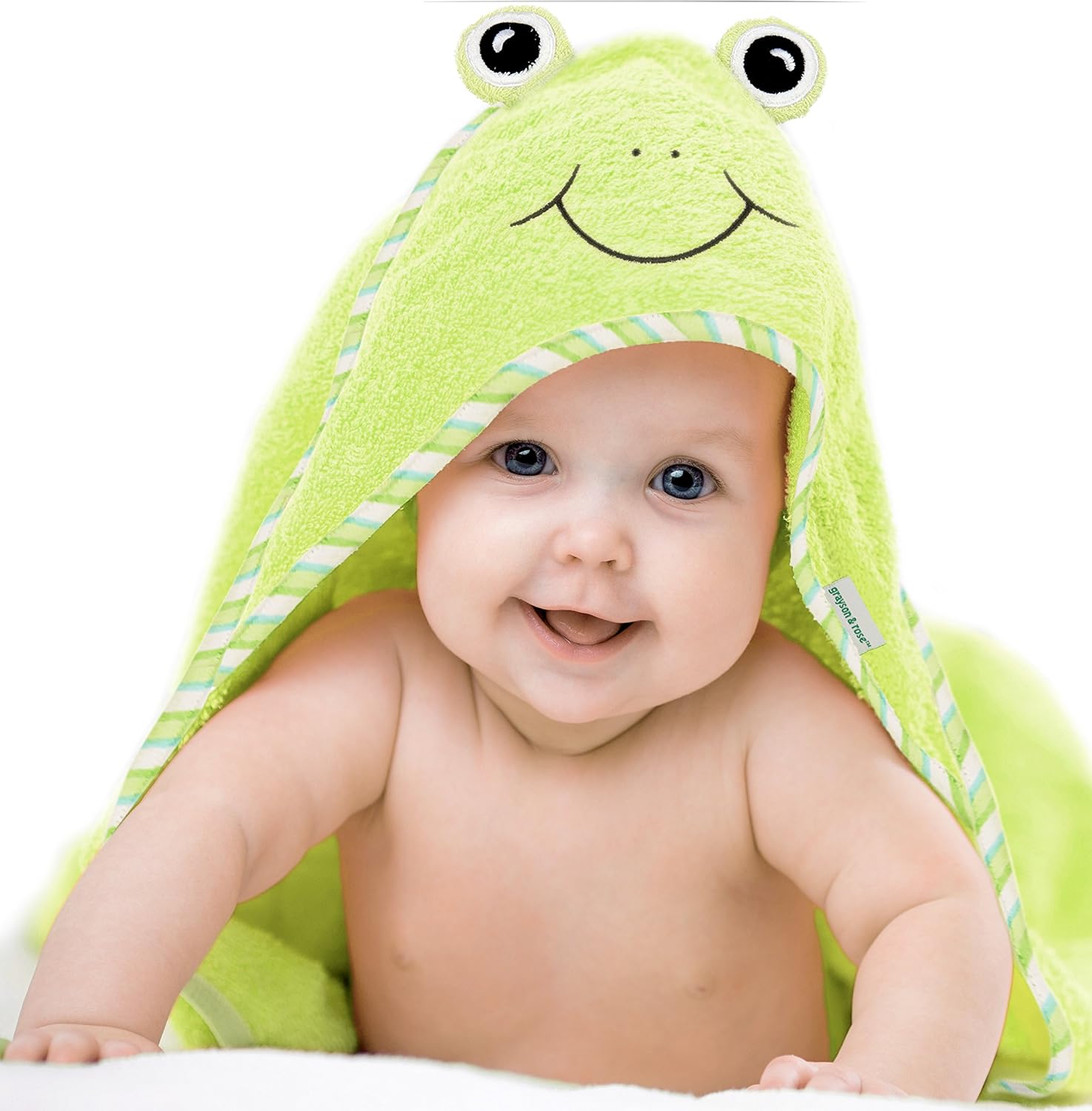 cute hooded towel, large, thick, 100% cotton, baby shower gifts