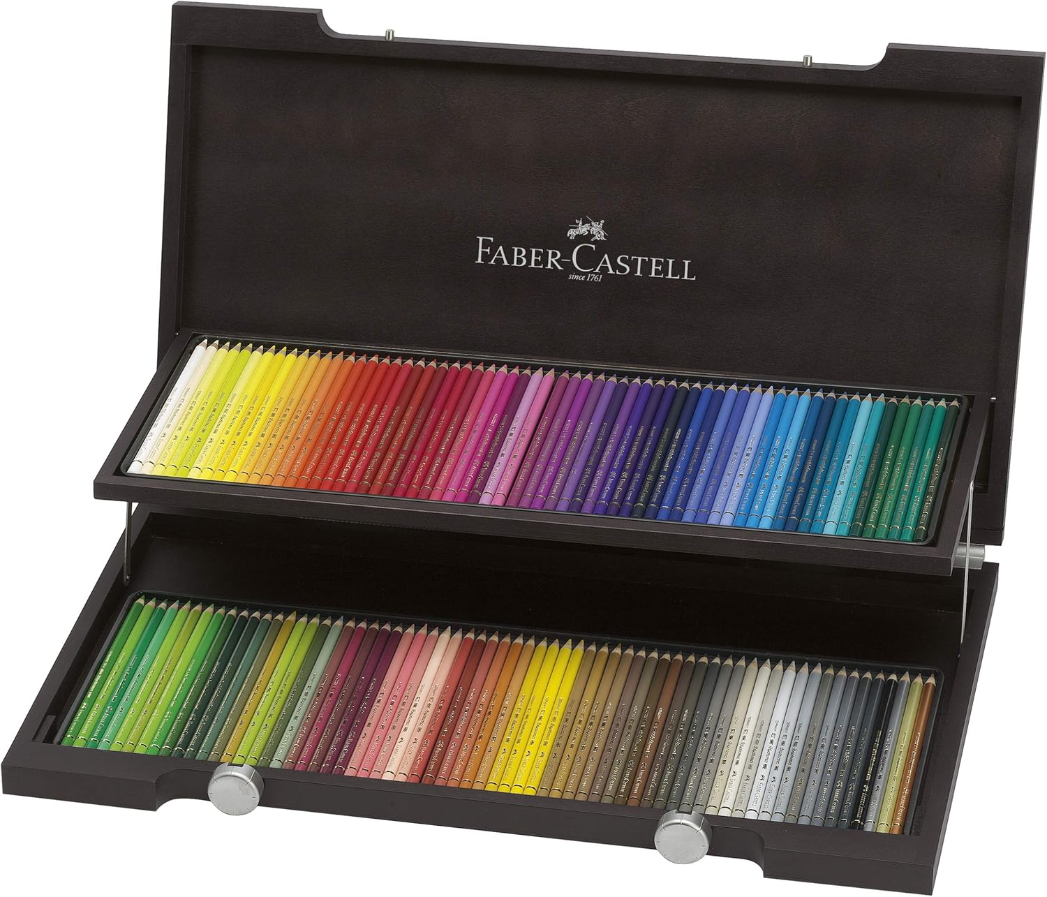 faber-castell 辉柏嘉 polychroms 彩色铅笔 120色套装 木盒 110013