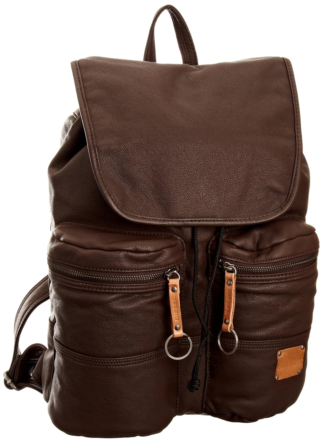 diesel 中性款成人 diesel to the core 后背包 棕色