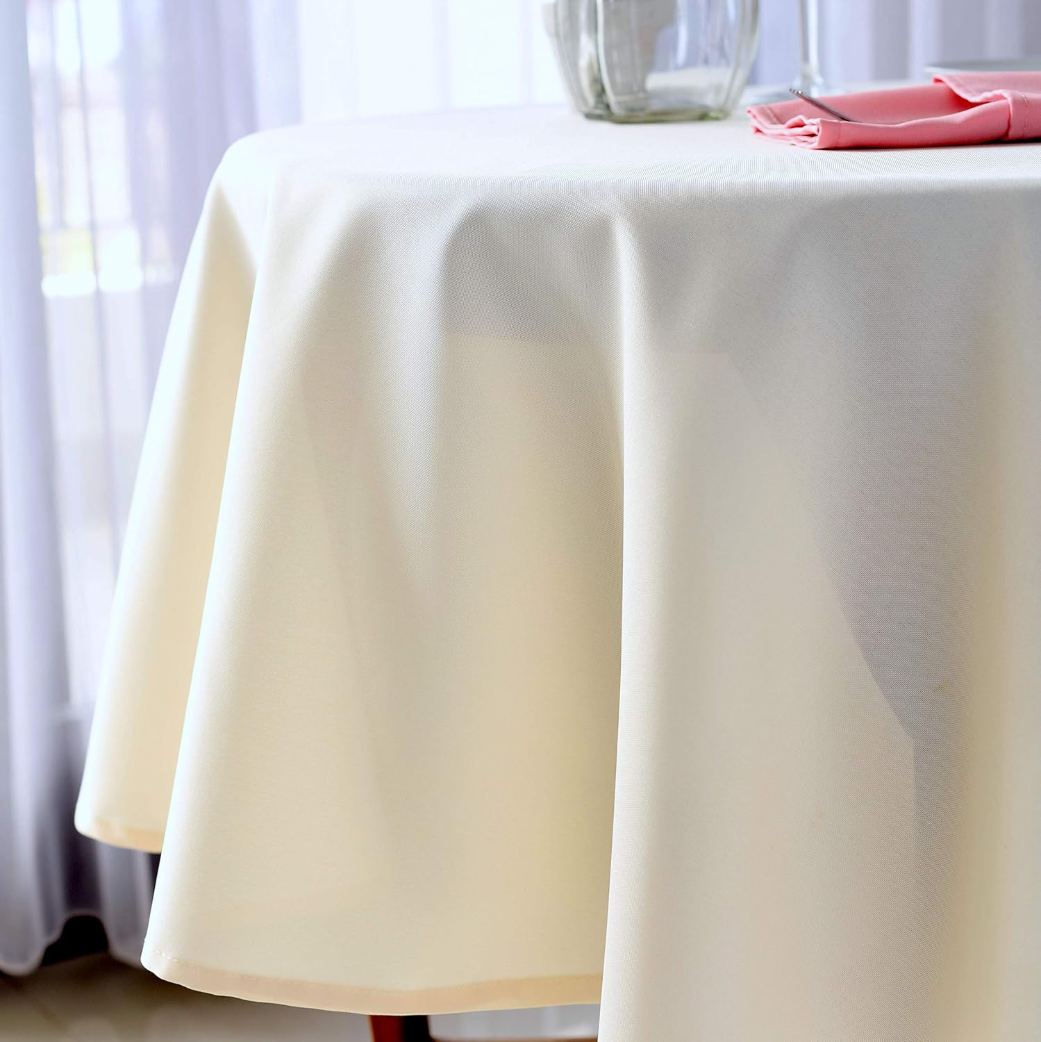 aholta 设计防污桌布涤纶桌布,长方形,圆形,易清洗,免烫 - 感恩节