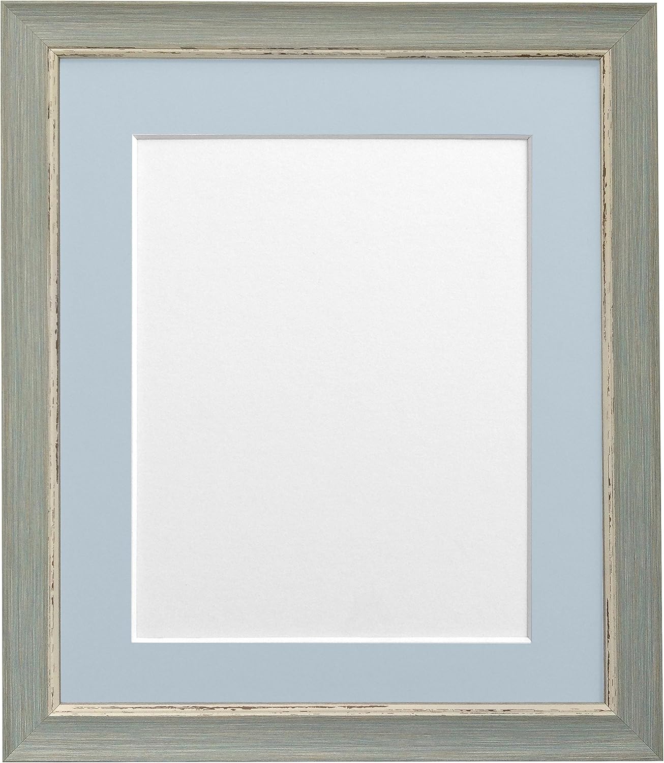 帧by post a2 nordic 画 - / 照片框的西洋 - 外观带浅蓝色 - 灰