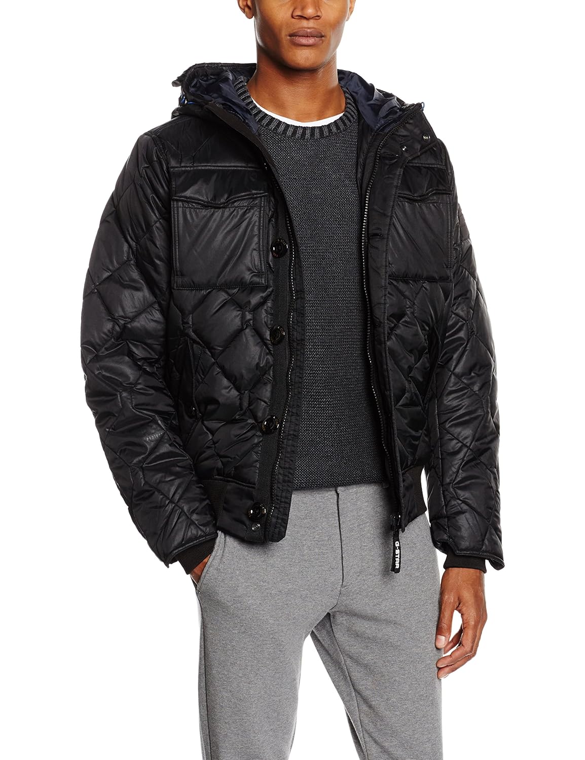 g-star raw 男士夹克 mfd quilted
