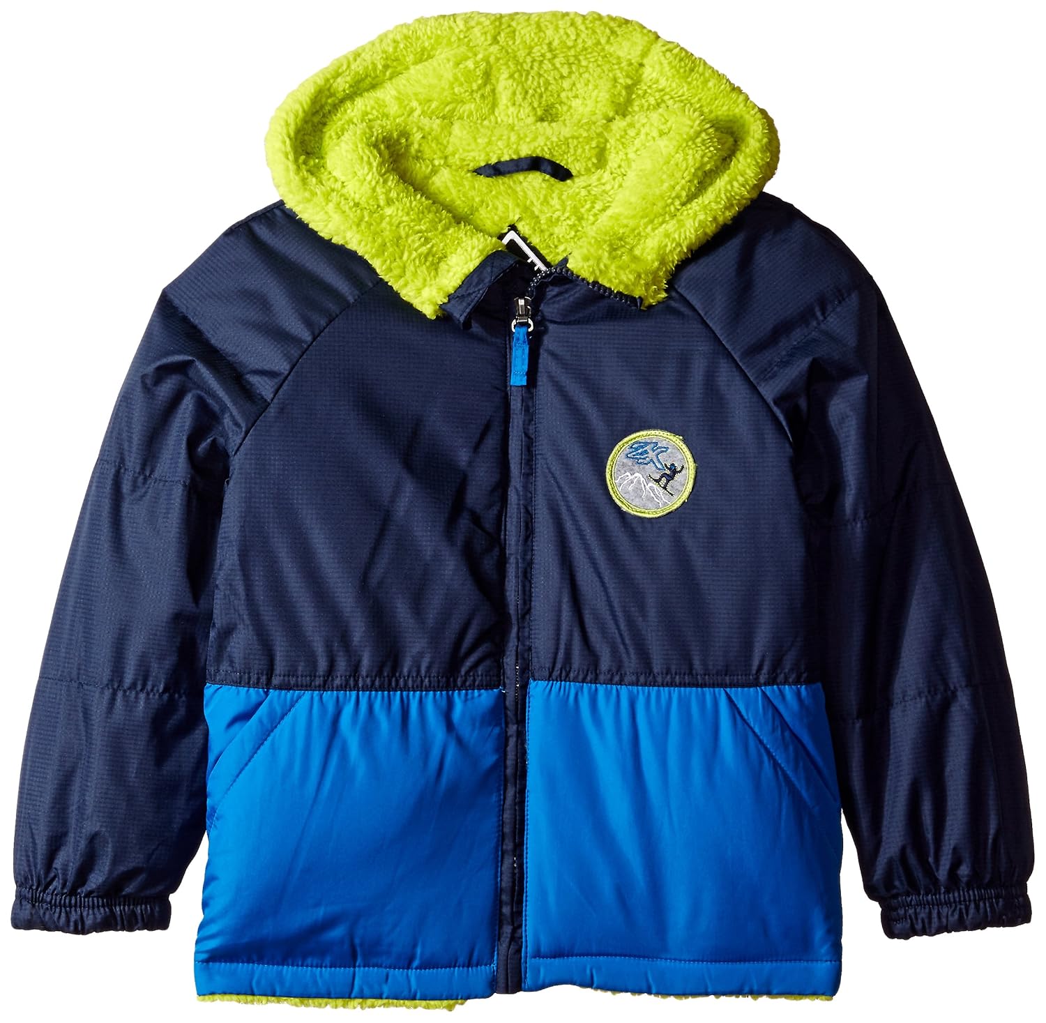 zeroxposur little boys jumper midweight jacket 海蓝色 small-4