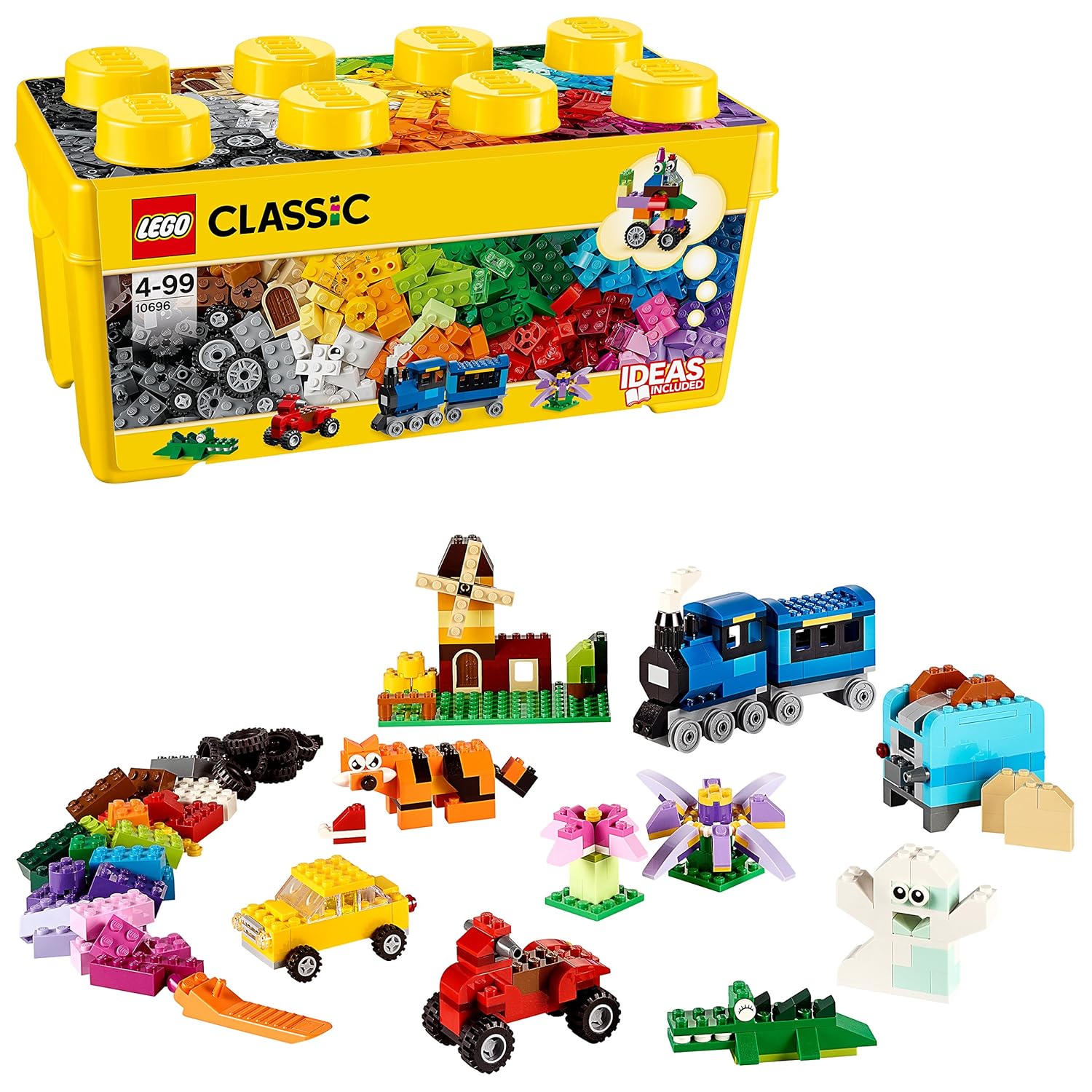 lego 乐高 拼插类玩具 classic经典系列 经典创意中号积木盒 10696 4