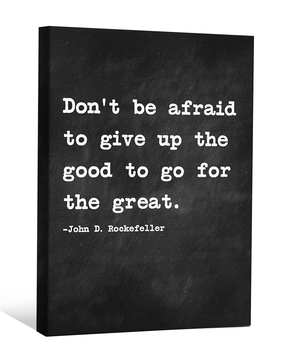 08 厘米厚重画廊包装油画励志名言艺术来自 john d. rockefeller,60.