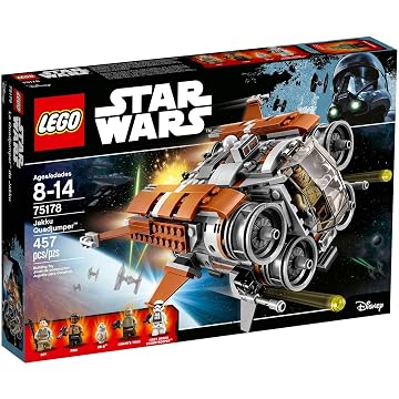 【中国亚马逊】 乐高lego 星球大战原力觉醒 star wars 贾库四跃飞船