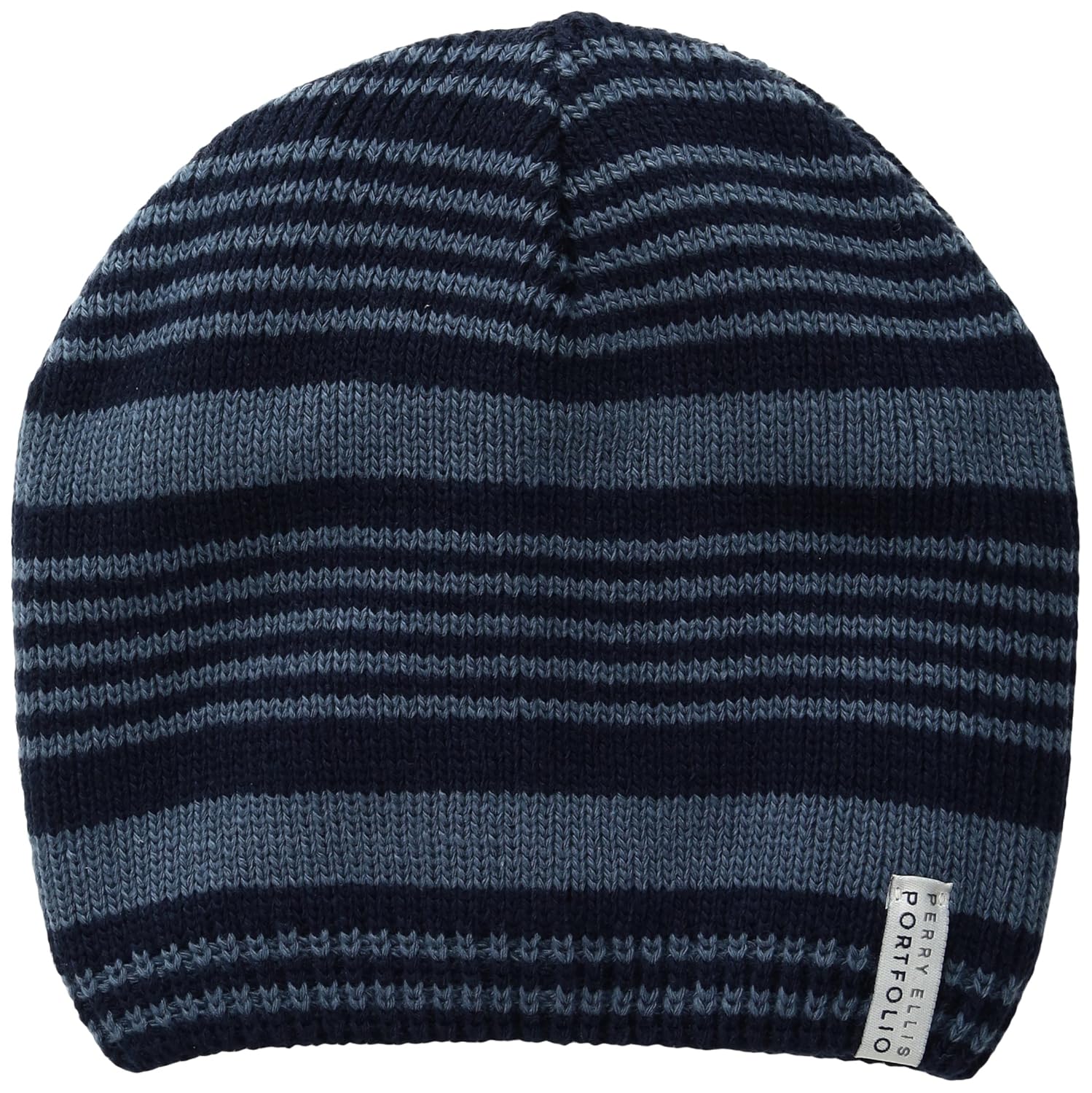 perry ellis 男式提花条纹无檐小便帽