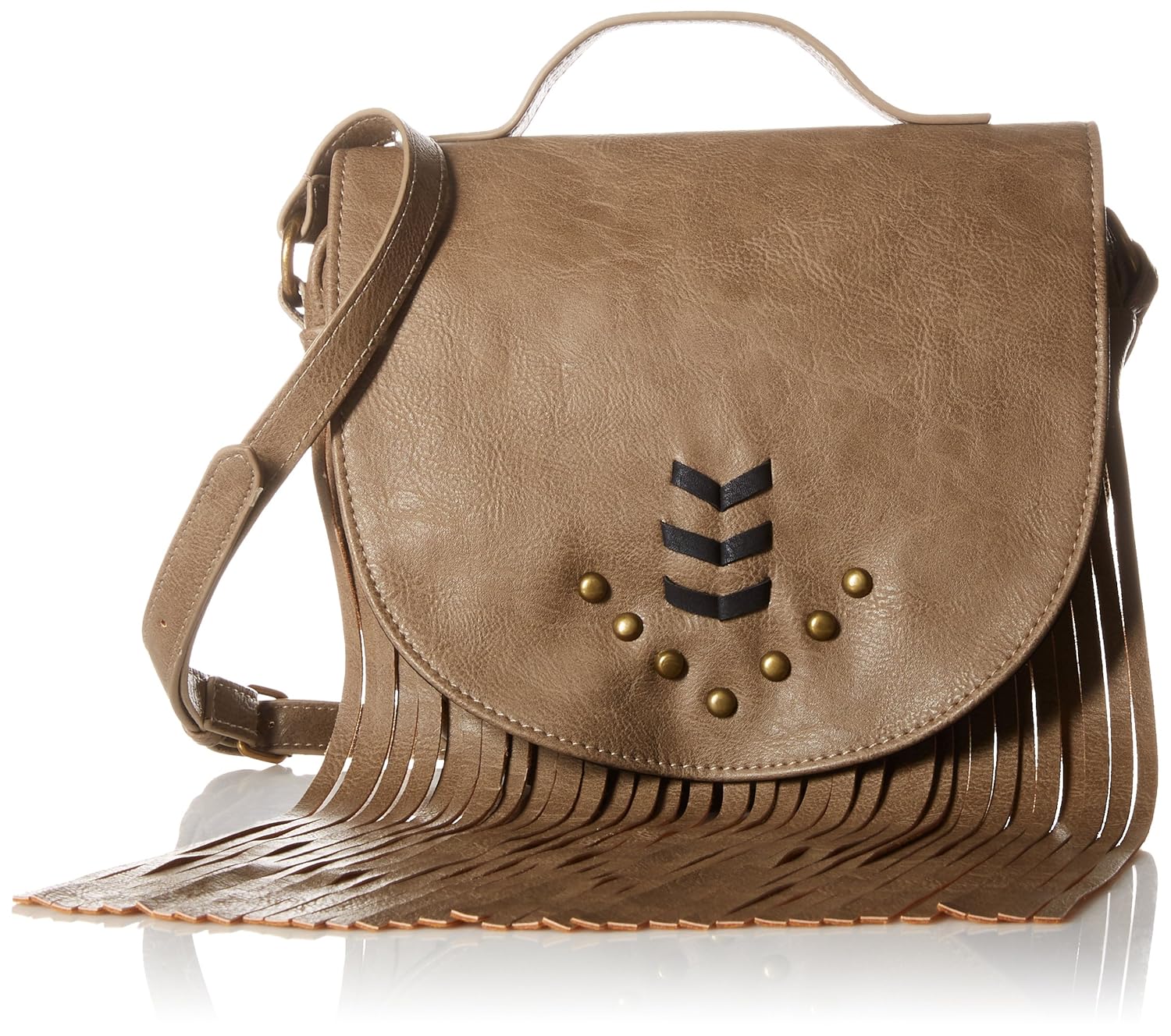 twig & arrow 流苏鞍状斜挎包