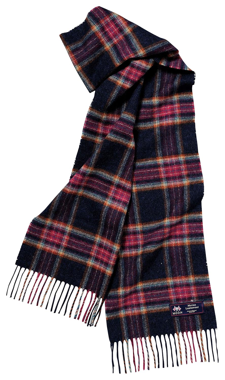 丸真 围巾 英国 moon社 使用羊毛材质 粉色 25×180cm 0385017100