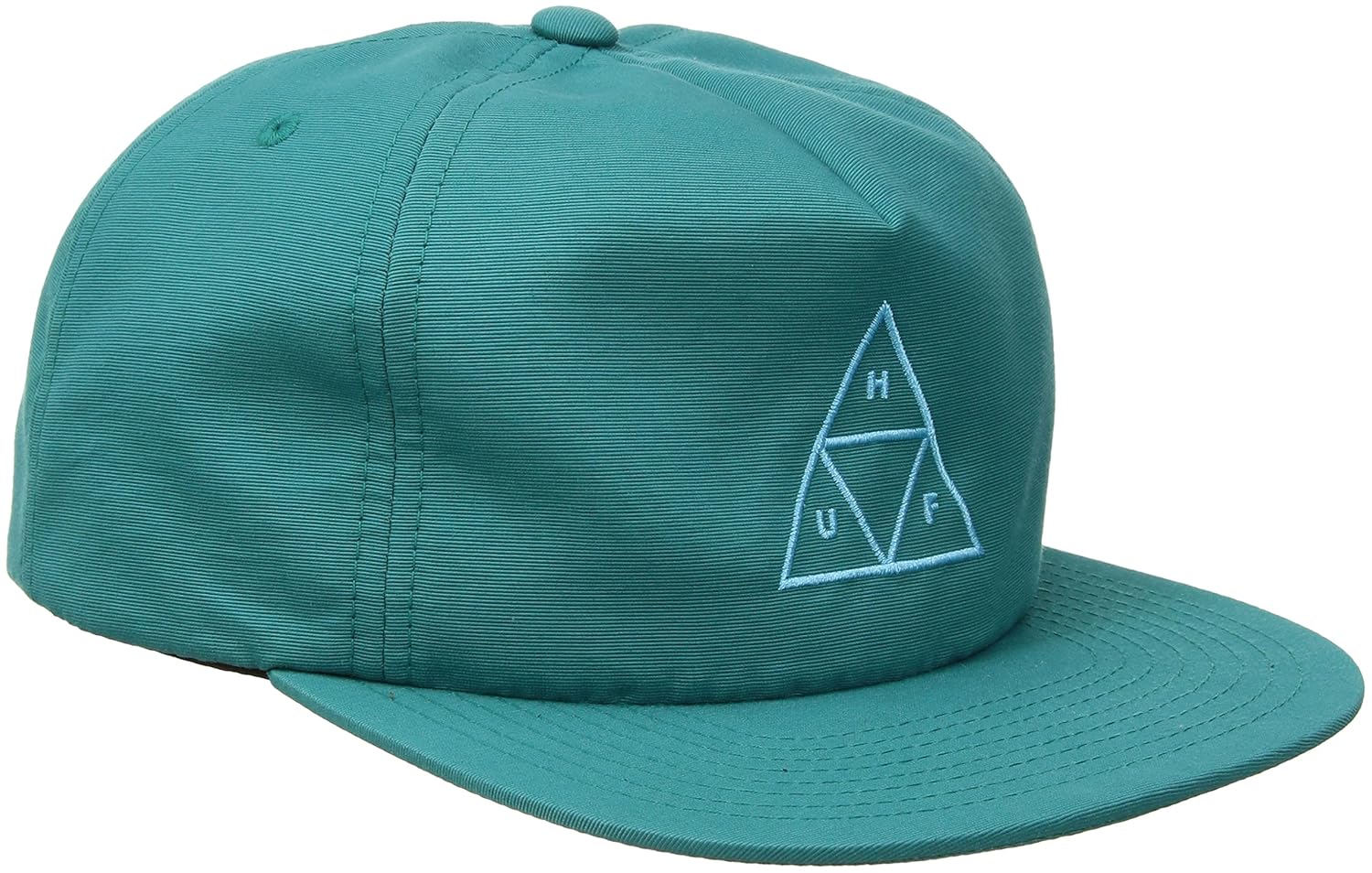 huf 男式三三角 snapback crystal blue one size