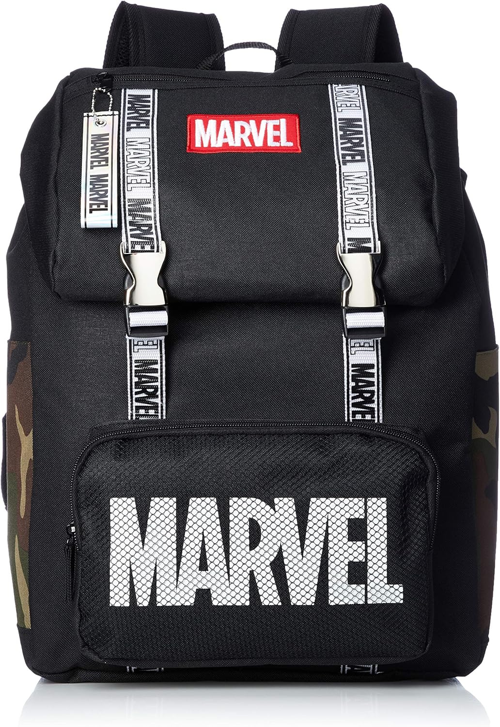 【marvel/marvel】翻盖双肩包(迷彩)50955 帆布包/包/防水加工