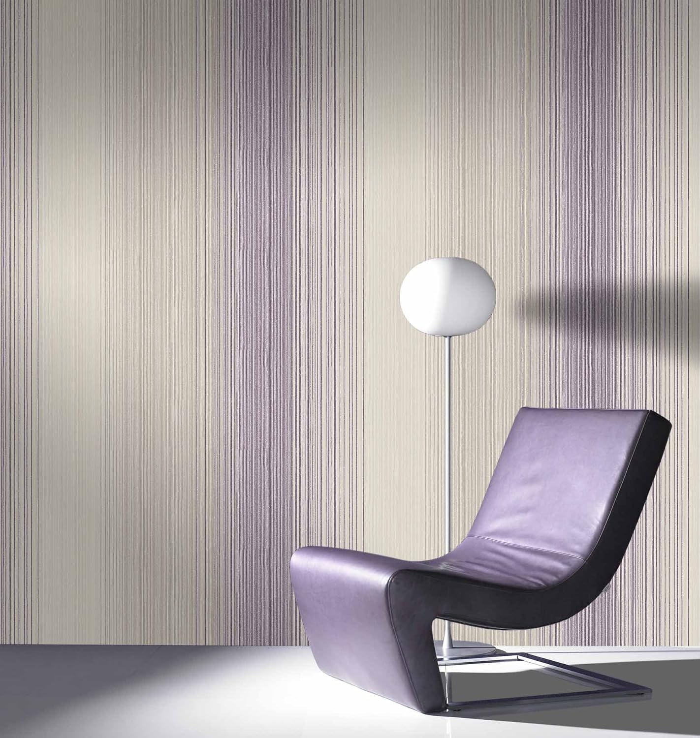 graham & brown 20-513 1 织物系列条纹墙纸,thistle