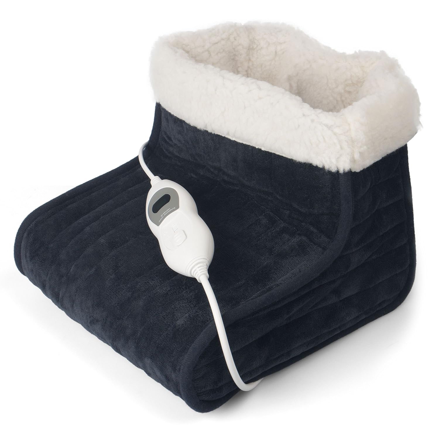 深灰色 | 暖脚器具有过热保护和自动关闭功能,温暖你的脚,电暖脚器