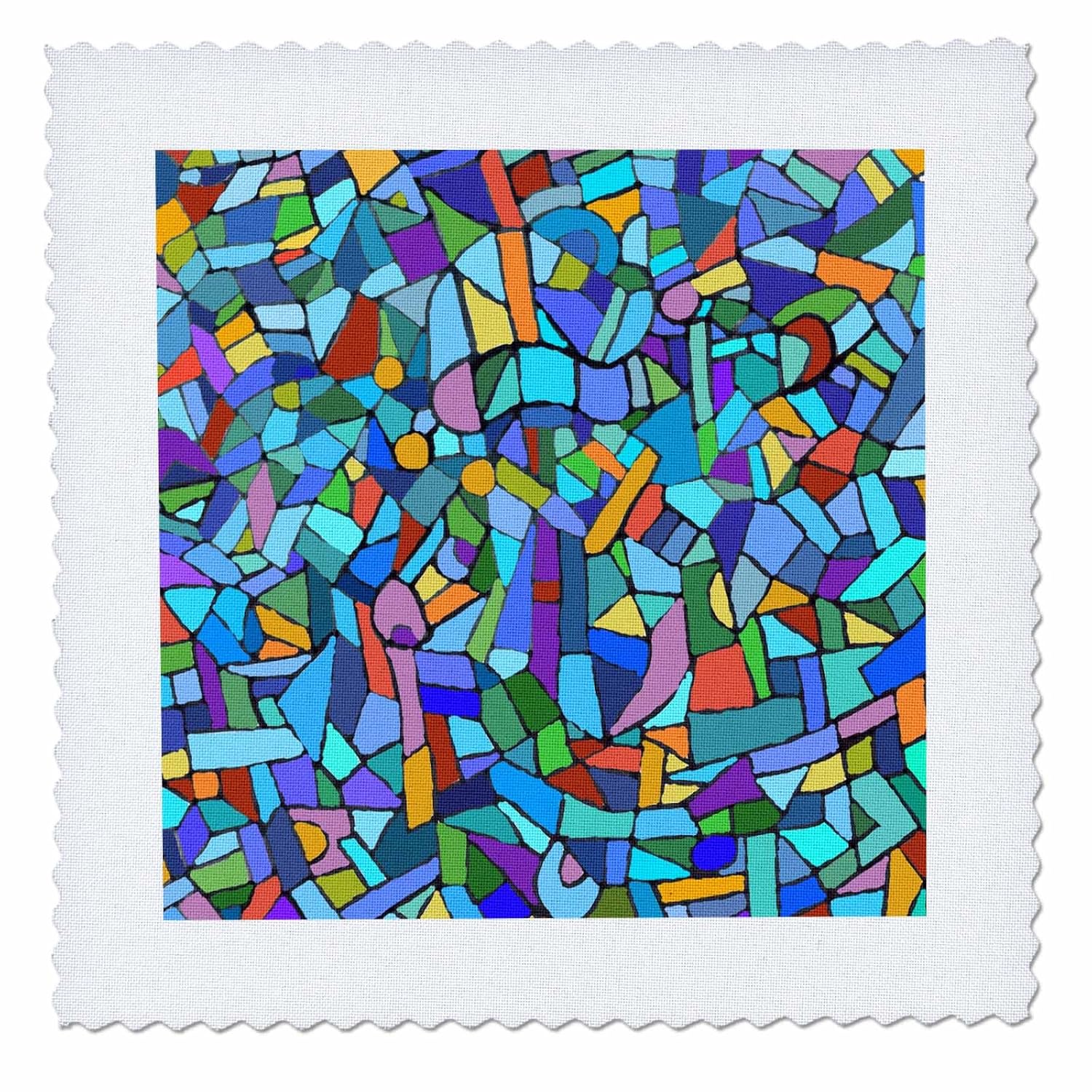 inspirationzstore 抽象艺术 – 明亮活力和彩色蓝色 g