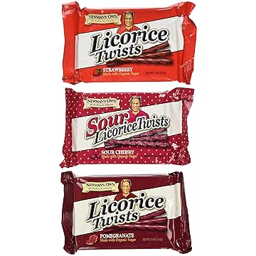 美国亚马逊 amazon : newmans own licorice twists 3 flavor variety