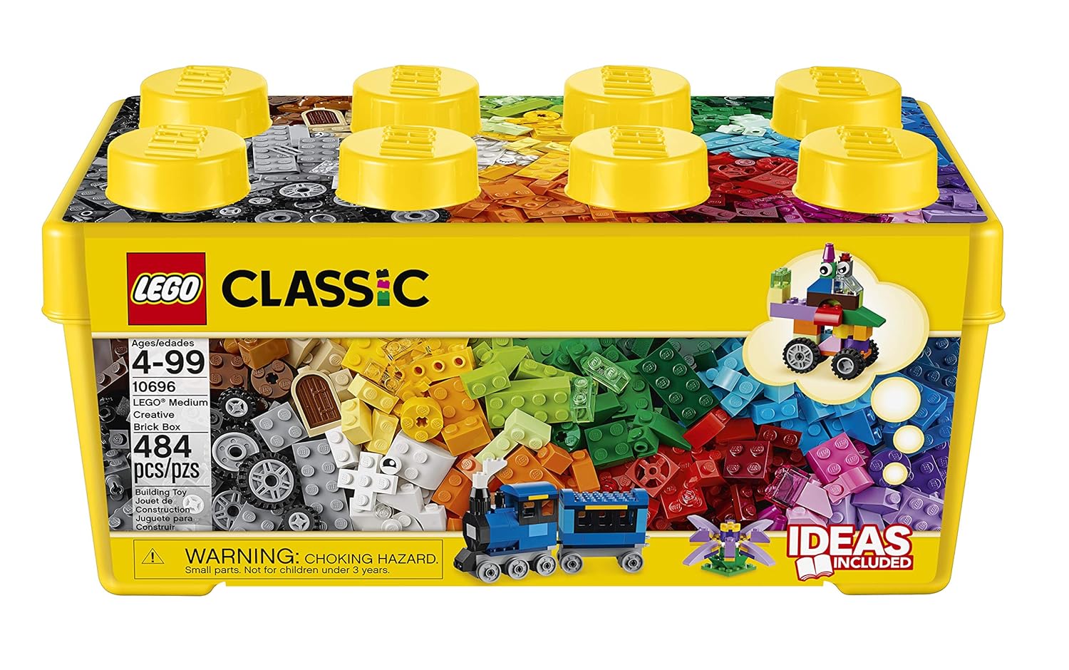 乐高 拼插类 玩具 lego classic 经典系列 经典创意中号积木盒 10696