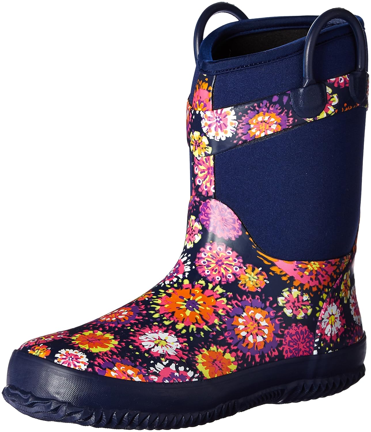 western chief 儿童冷级氯丁橡胶靴子 abstract bloom 2 m us 儿童