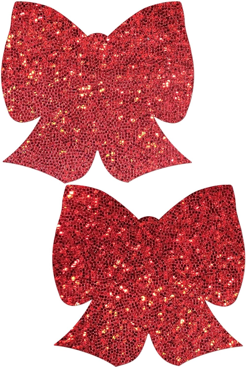 闪亮红色蝴蝶结奶嘴 pasties 来自 pastease o/s