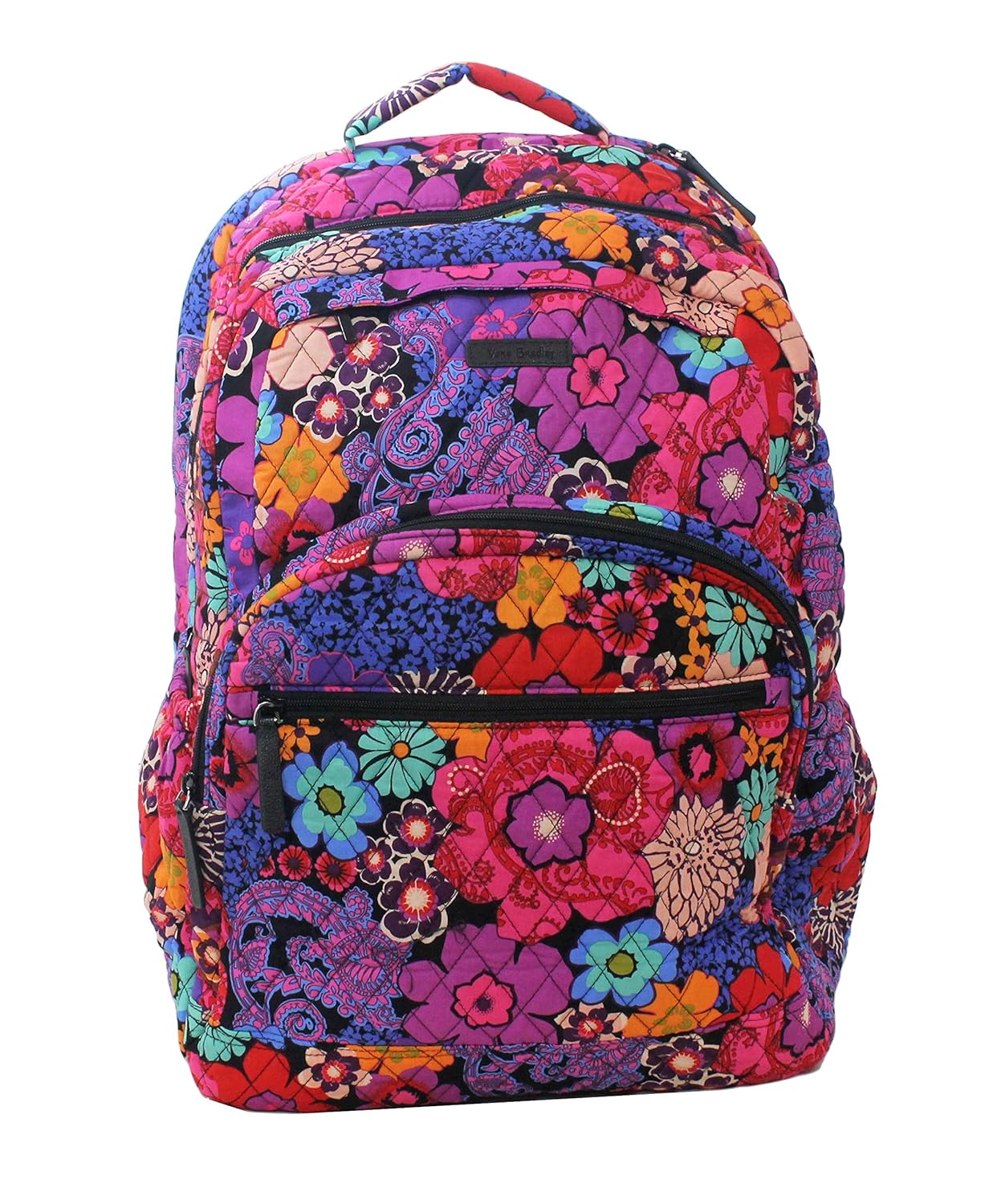 vera bradley floral fiesta essential 大背包-服饰箱包-亚马逊中国