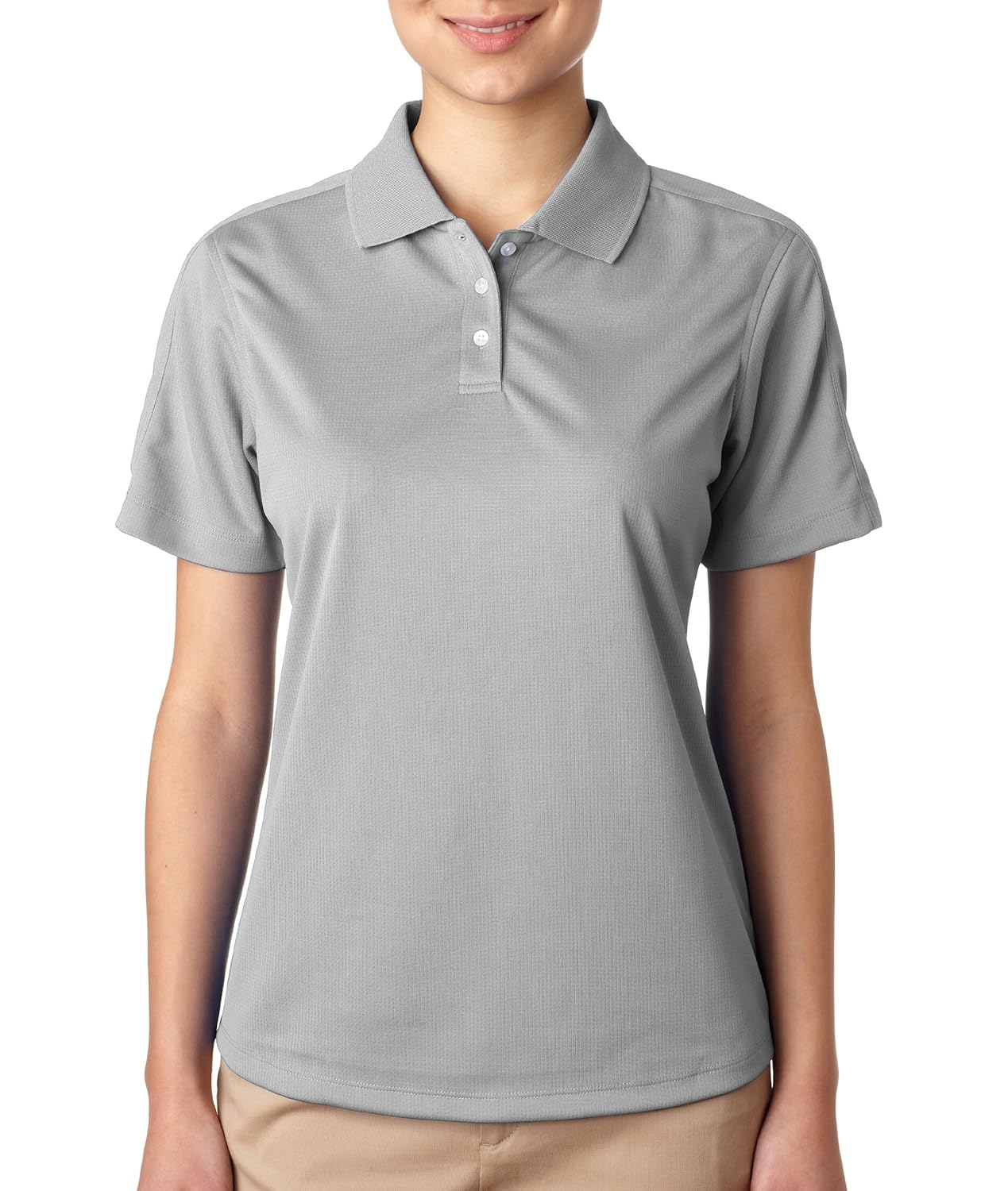 ultraclub womens cool & dry stain-release polo