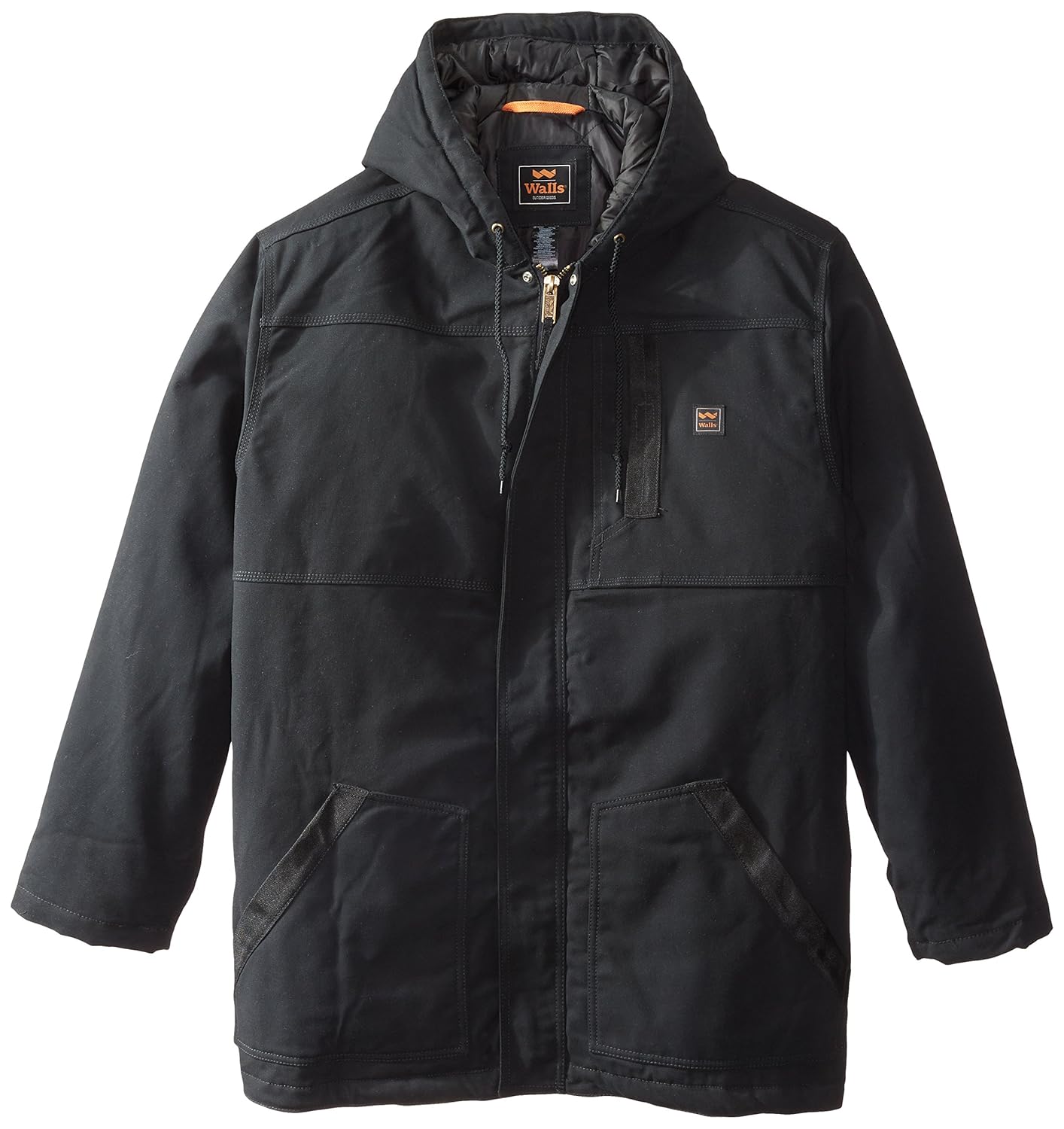 walls 男式 big longhorn blizzard-pruf 保温连帽外套 午夜黑 4x big