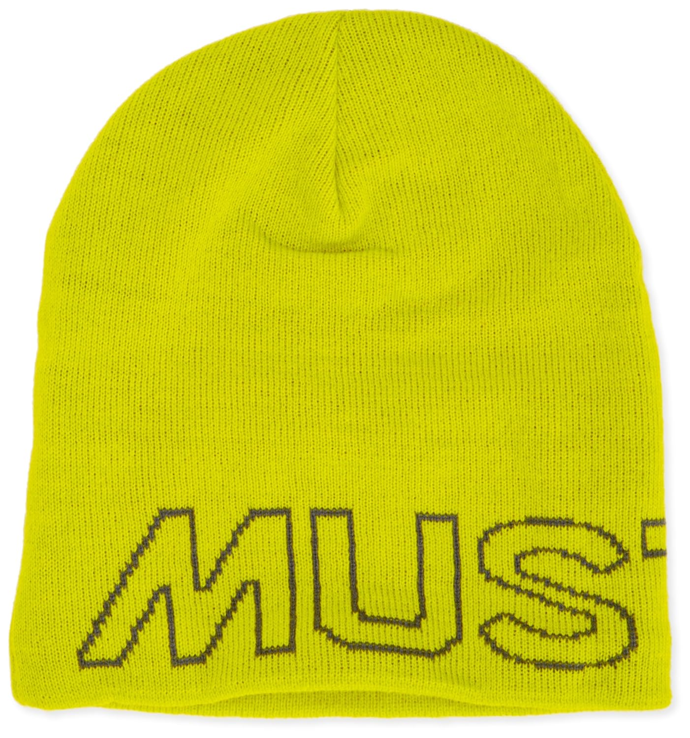 musto 中性款 evo 下垂毛线帽 yellow (sulphur spring) 均码