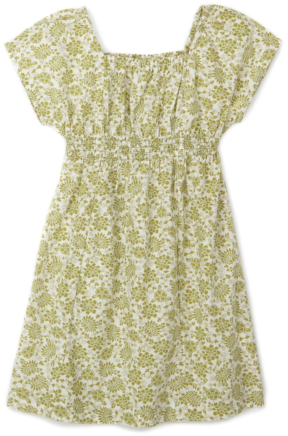 茶系列小女孩 andong 花卉连衣裙 lily pad 6