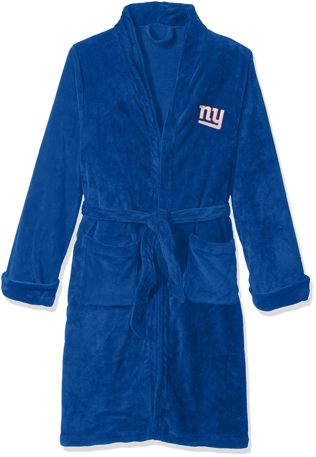 官方* nfl 底特律雄狮队男式丝绸触感休闲长袍 . 已加入购物车