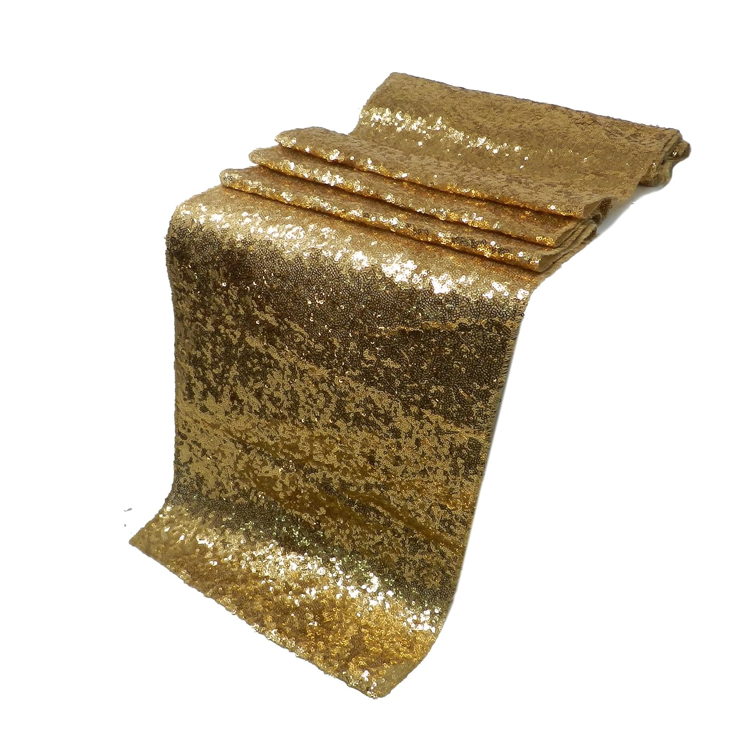 32 厘米亮片桌布 金色 seq-gold-1