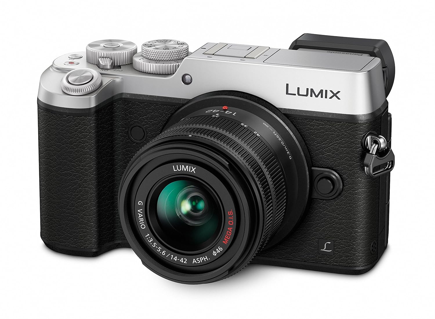 panasonic 松下 dmc-gx8eg-s lumix 系统相机 (2000 万像素 4k 照片和