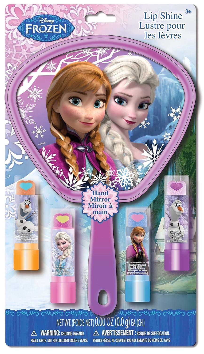 frozen 3d pop 镜子和唇棒,5 只装