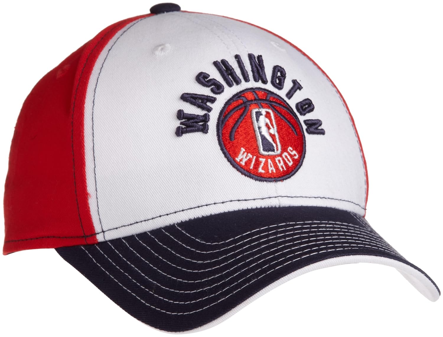 nba 结构可调节帽子 – ne88z ,华盛顿奇才队,均码,华盛顿奇才队,白色