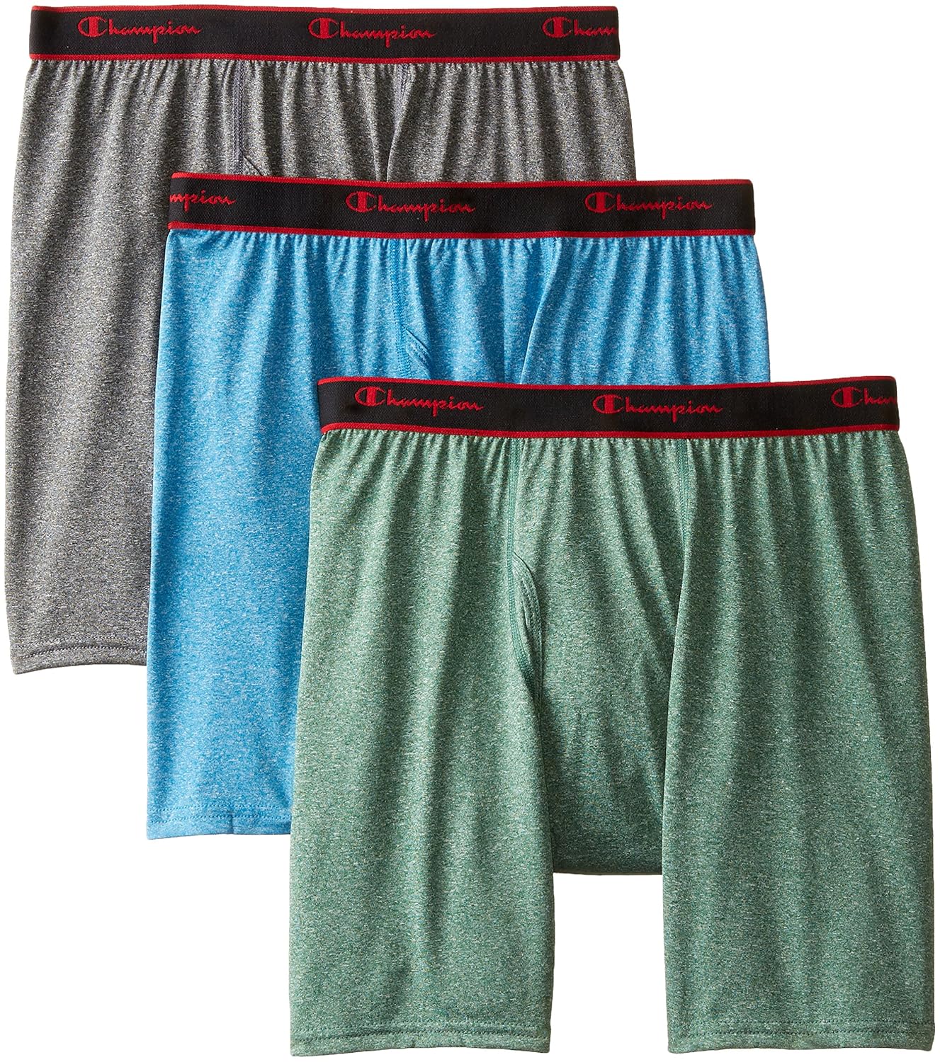 champion active performance regular boxer brief 3-pack active