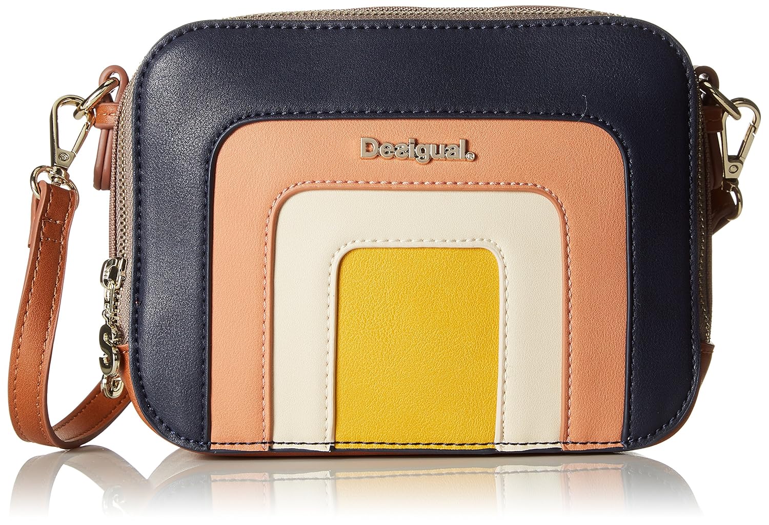 desigual bols_tutticolori jasper,女式斜跨包,blau(marino),7.