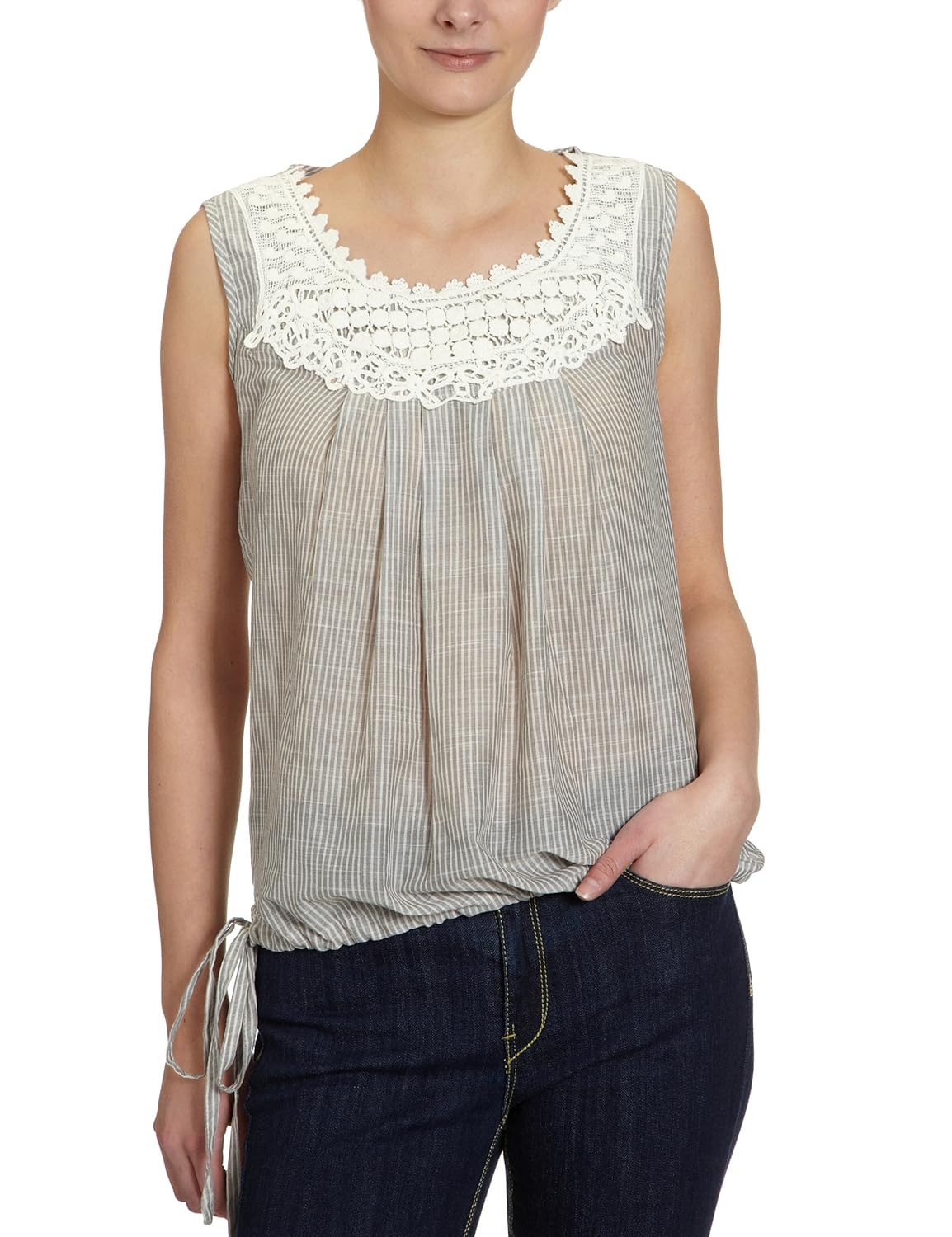 oui 女士上衣29516 mehrfarbig 36