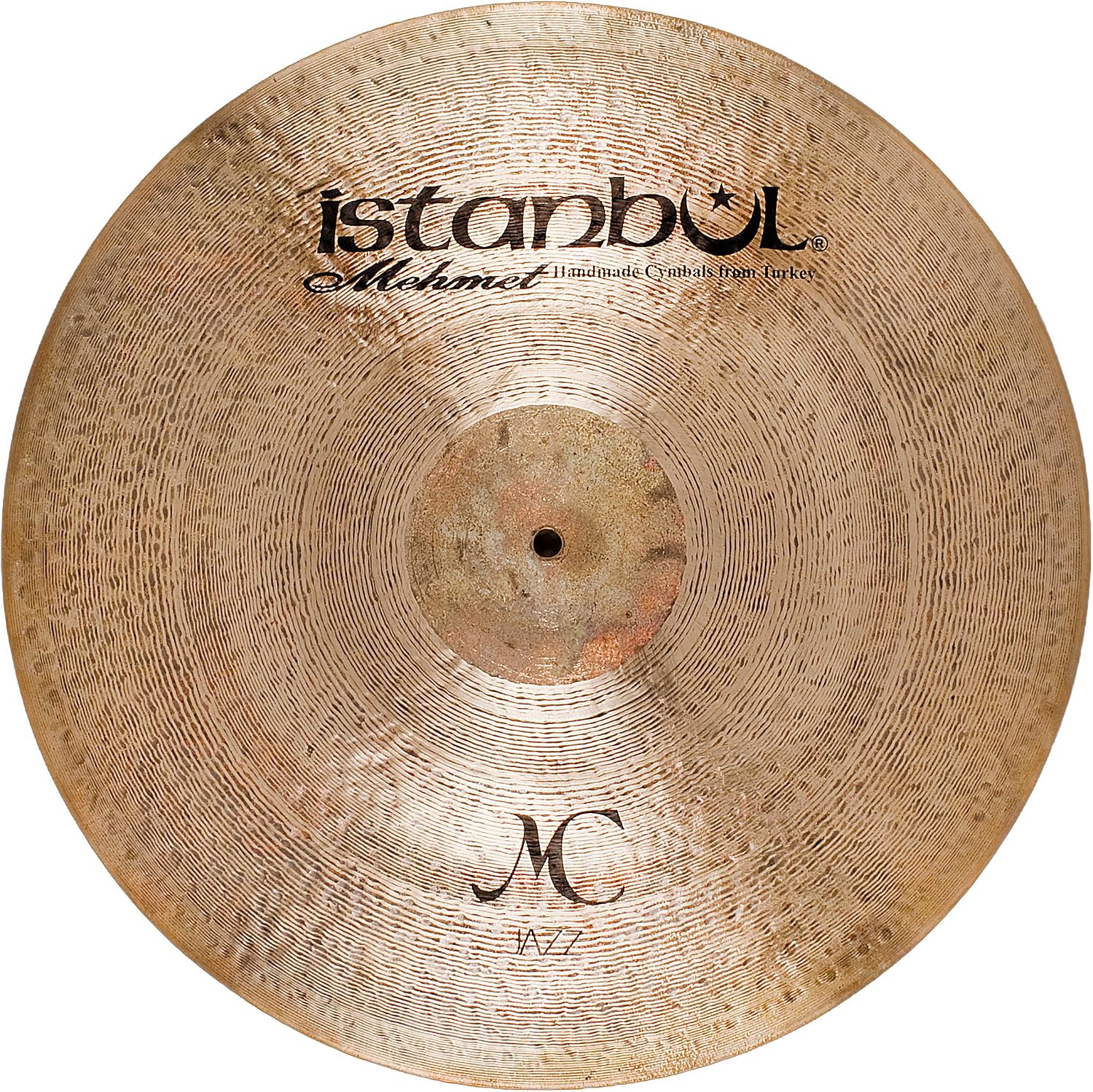 istanbul mehmet cymbals jazz 系列 cj-r21mc jazz 骑乘 21 英寸镲片