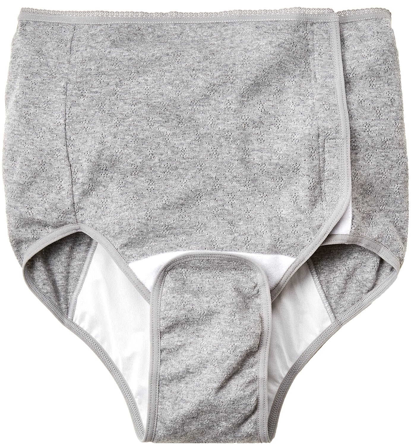 犬印本铺 产褥内裤 c-1219r 灰色 l-ll