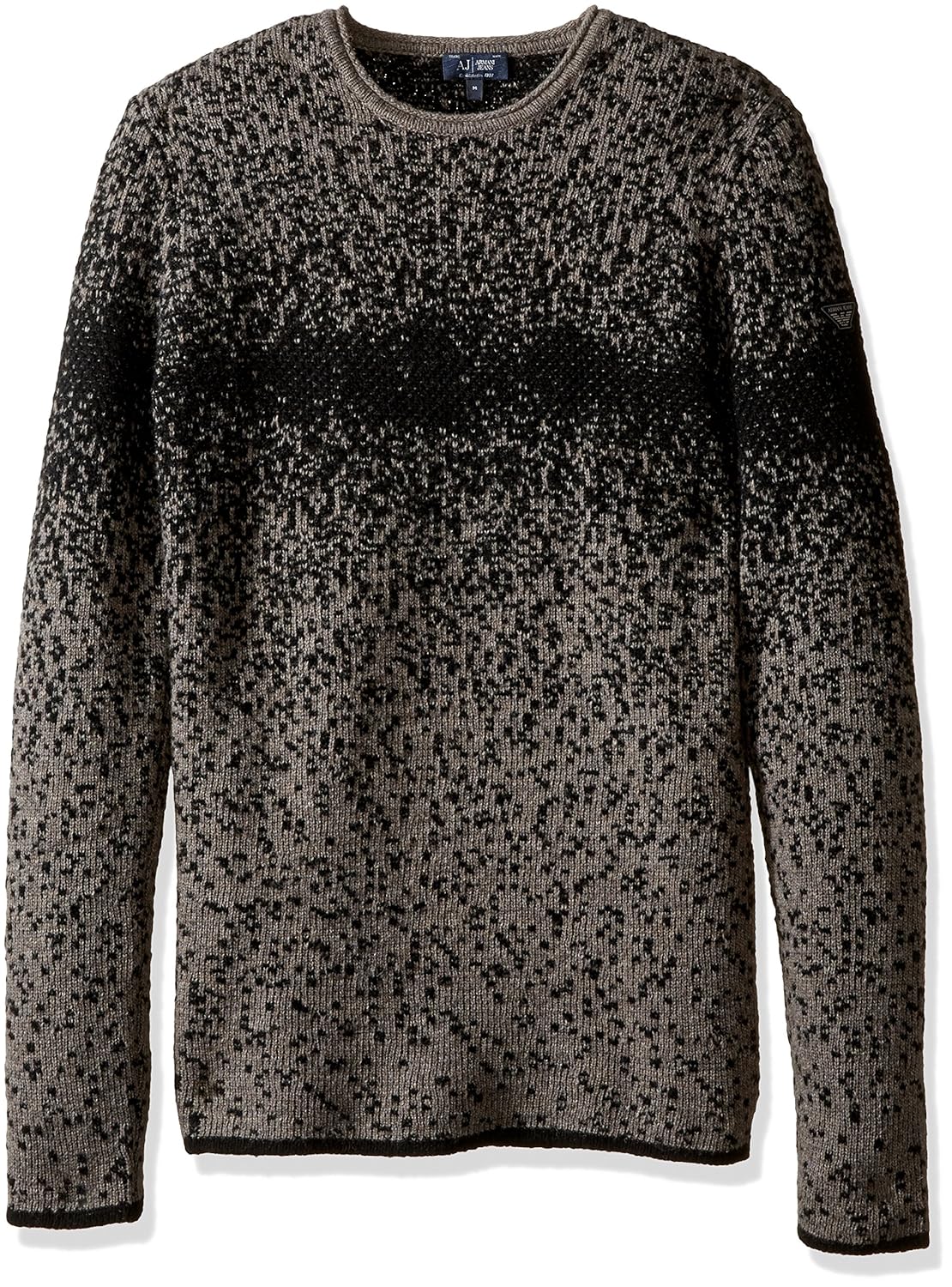 armani jeans 男式斑点毛衣,米色,l码