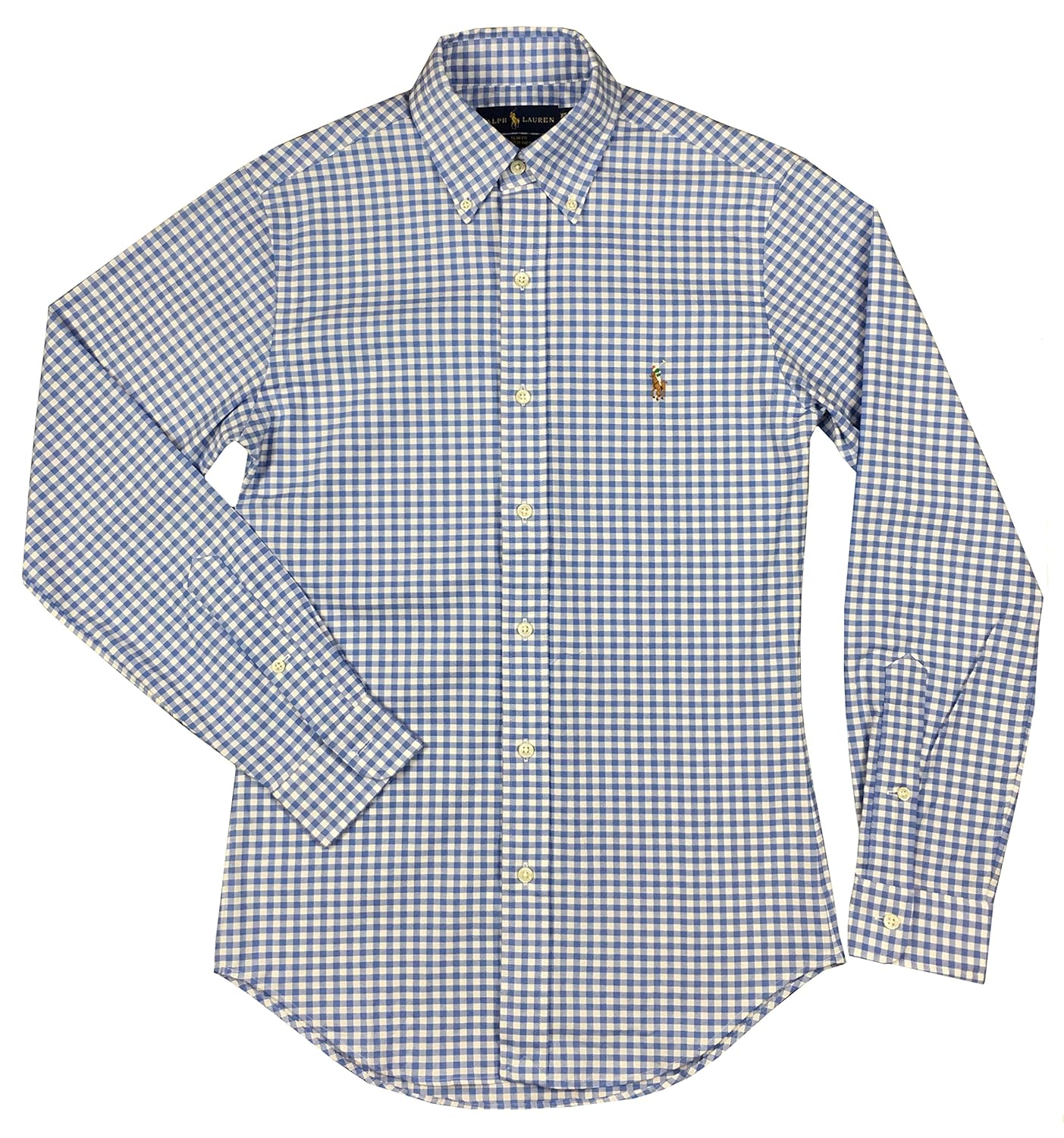 polo 男士弹力牛津修身小马标志衬衫 【polo ralph lauren 保罗拉夫