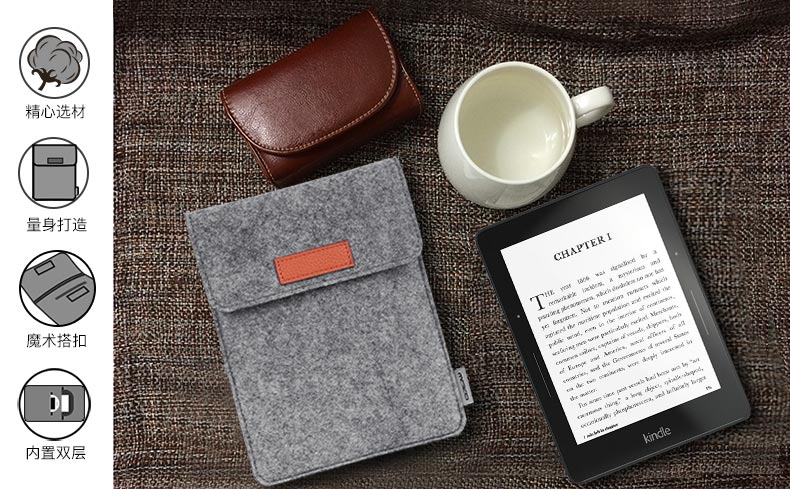 MoKo Kindle内胆包 毛毡包 Kindle Paperwhite